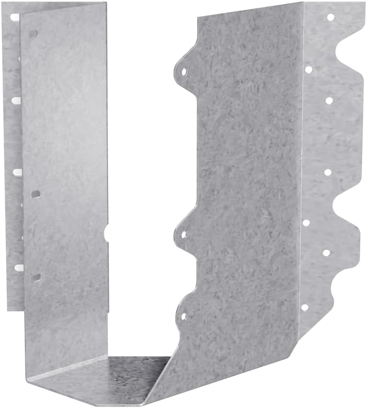 Simpson Strong-Tie SUL210-2Z SUL ZMAX Galvanized Joist Hanger for Double 2x10, Skewed Left