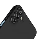 Pikkme Samsung Galaxy M13 4G Back Cover Soft Matte Liquid Silicone TPU | Camera Protection | Shockproof Slim Back Case for Samsung Galaxy M13 4G (Black) gallery image