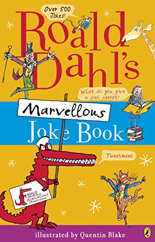 Roald Dahl's Marvellous Joke Book. 014134055X Book Cover