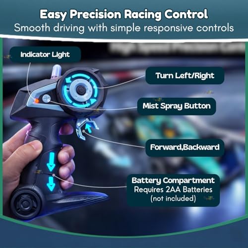 Image of Toy Imagine 2.4GHz RC F1 Racing Car for Kids, Green