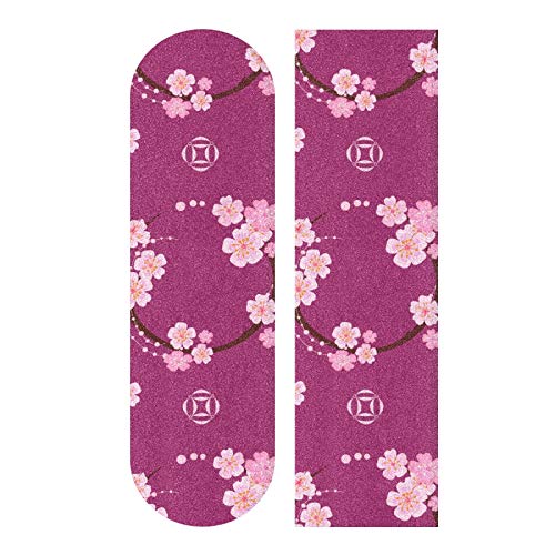 MNSRUU Skateboard Griptape Schleifpapier für Roller, 22,9 x 83,1 cm