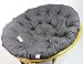 Produktbild Rattani - Polster, Kissen, Auflage, Ersatzpolster für Rattan Papasansessel, Stoff Nuevo Loneta, D 110 cm, Made in EU