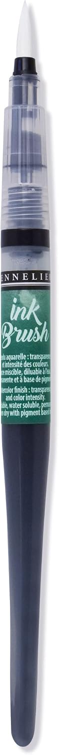 Sennelier Ink Brush Pen, 0.22 oz, Forest Green