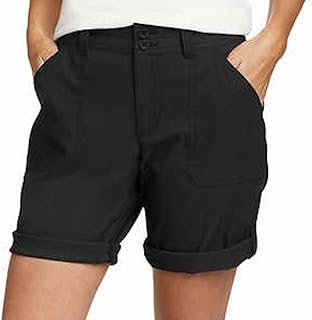 Eddie Bauer Women's Stretch UPF 50 Rolled Hem Adjustable Length Bermuda Shorts