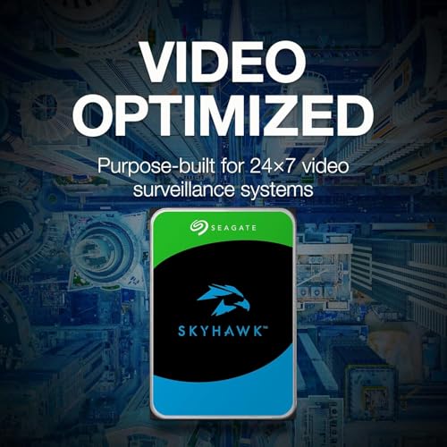 Image of Skyhawk 2TB Video Internal Hard Drive HDD - 3.5 Inch SATA 6Gb /s 256MB Cache for DVR NVR Security Camera System with in-House Rescue Services