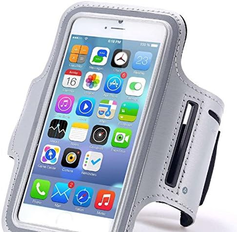 iPhone 13 Pro Max Armband, Universal Phone Pouch Galaxy Note 20 9 Running Armband Outdoor Sports Key Card Slot Arm Band Gym Wrist Bag Touchscreen Sleeve for iPhone 12 Pro Max 8 Plus Smartphone Pink