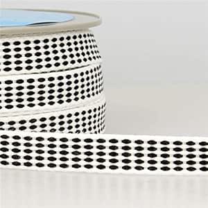 Galon tirets obliques 15mm vert kaki clair au mètre Galon tirets obliques 15mm vert kaki clair au mètre