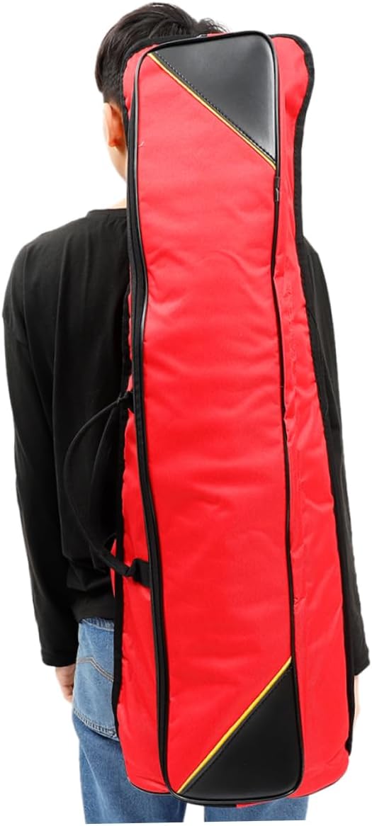 LIOOBO Trombone Storage Case Oxford Cloth Bag Smooth Zipper Protective Trombone Organizer