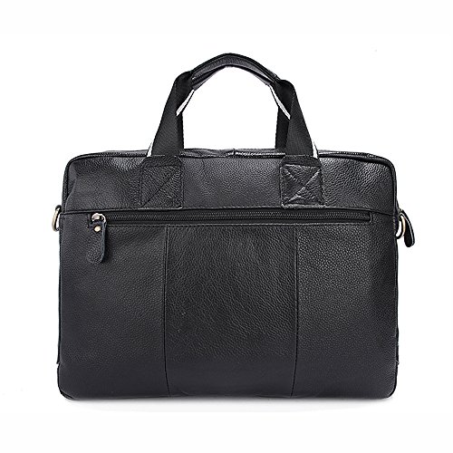 Men's Pebbled Leather Briefcase For Men3