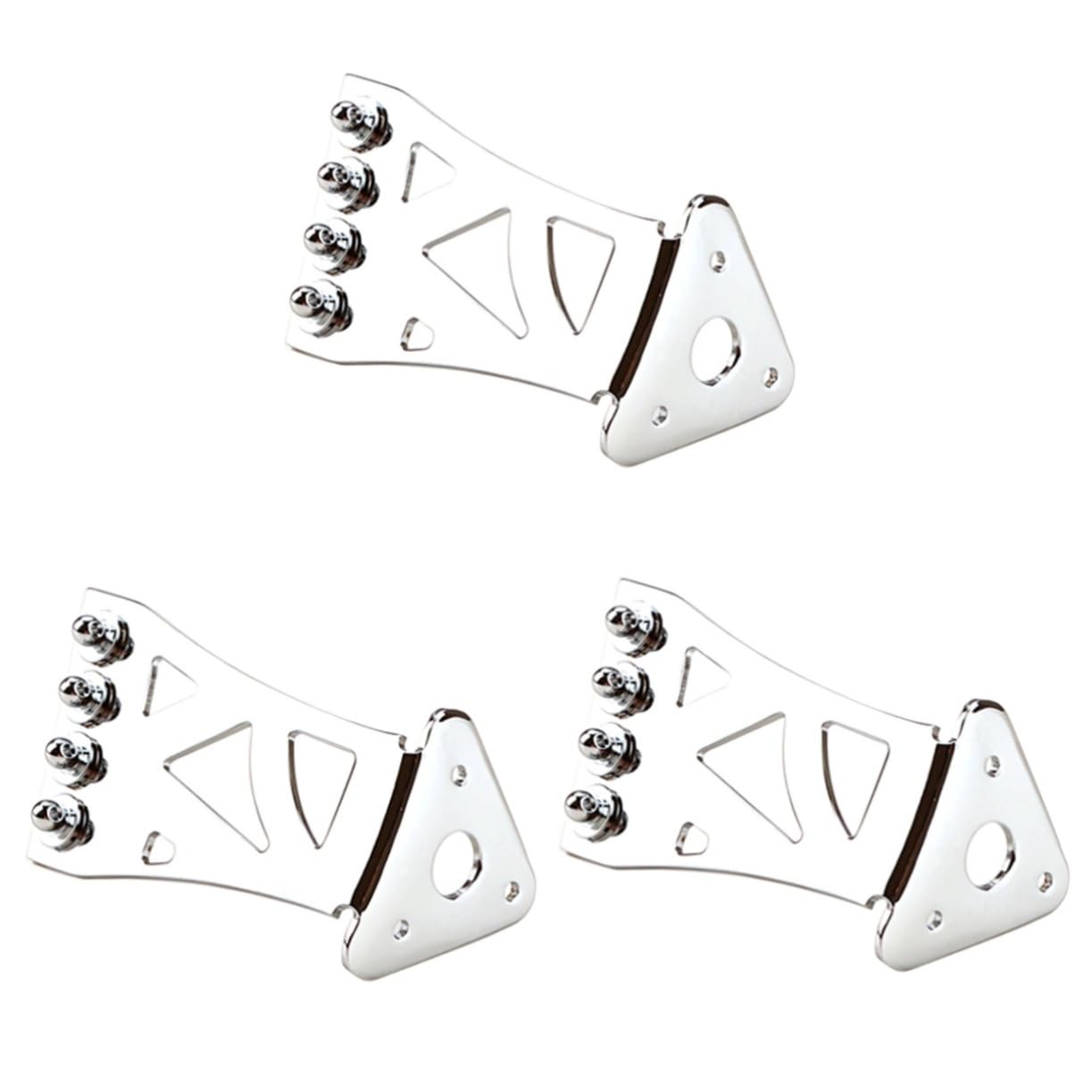 VICASKY 3stücke Banjo Saitenhalter Saitiger Verstellbarer Tailpiece Für Banjo Langlebiges Und Leichtes Zubehör Zur Verbesserung Von Und Sustain Installieren Für Musiker