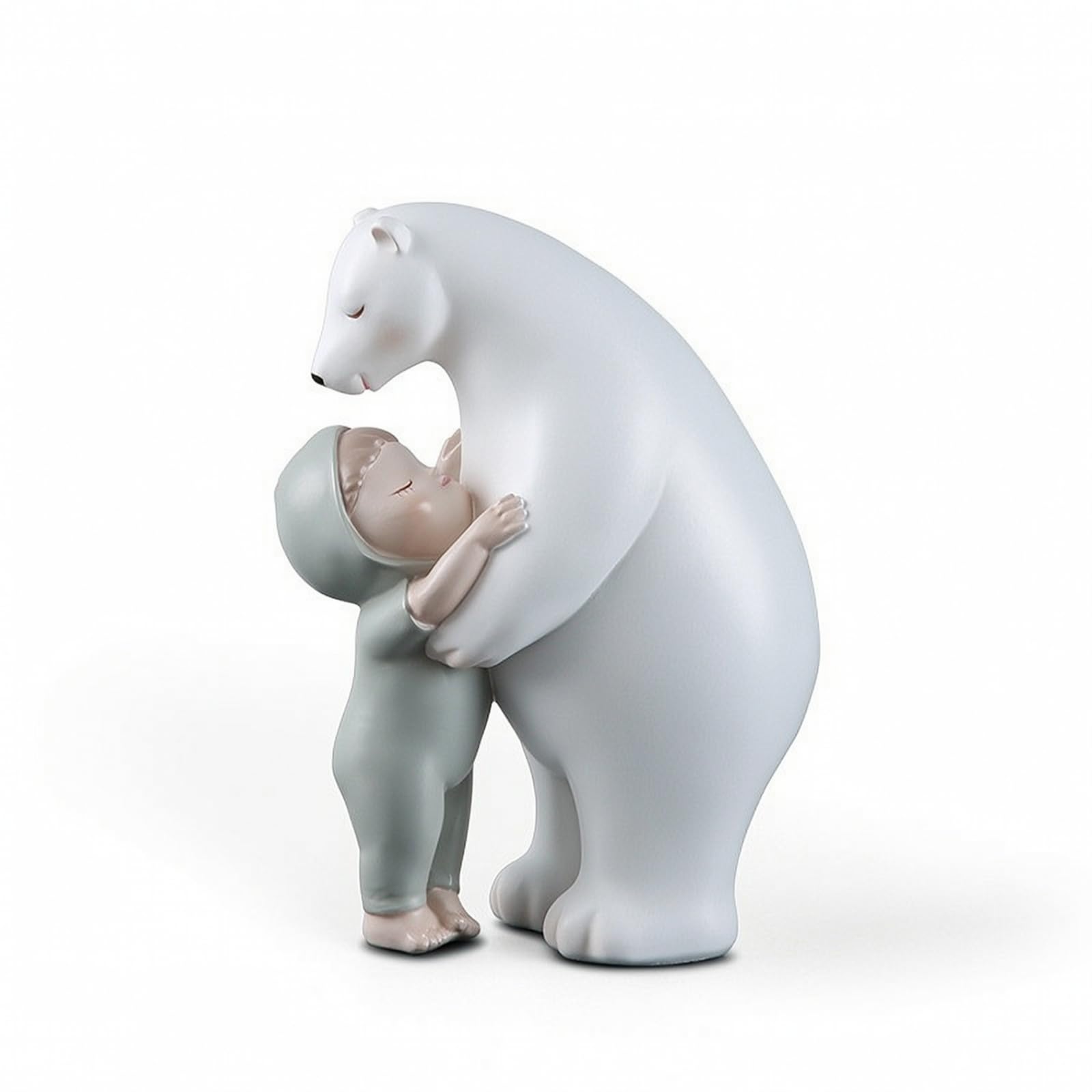 Figura Oso Ártico corativo Figura Resina Nórdico Oso Resina para Dormitorio