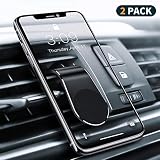 【Diseño anticaída】La carcasa de nuestro magnetico soporte para coche está hecha de aleación de aluminio y plástico. Aspecto elegante, diseño único en formato mini, el peso es de aproximadamente 28 gramos, potente imán, en colaboración con el clip mejorado, evita eficazmente la caída del soporte durante el uso. Y solo tienes que concentrarte en conducir.