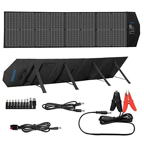 Amazon | AIDPEK ソーラーパネル 100W ソーラーチャージャー