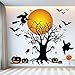 VIVREAL Stickers Decoration, Perfect Cute Addition to Indoor and Outdoor Walls Bedrooms Office Garage Door, Awesome Backdrop for Halloween Party 45x65 i, Medium, Colorful