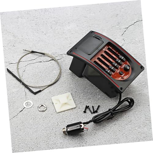 VANZACK Ecualizador para Guitarra, Accesorio de Control de Tono y Frecuencia, Dispositivo EQ Duradero y Fácil de Usar para Rendimiento Sonoro Versátil en Presentaciones en Vivo miniatura 6
