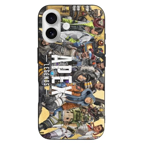 iPhone 16 �p �P�[�X ���� Apex Legends �G�[�y�b�N�X���W�F���Y �X�}�z�P�[�X �J�o�[ �S�ʕی� �����Y�ی� �X�����h�~ �Ռ��z�� �ϏՌ� TPU�f�� �y�� ���^ �ϋv�� �w��h�~ ���΂ݖh�~ �����h�~ ���G����ǂ� ����~�� ��