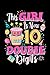 Produktbild 10th Birthday This Girl Is Now 10 Double Digits Birthday: Happy 10th Birthday 10th Birthday Gifts For Girls Happy 10th