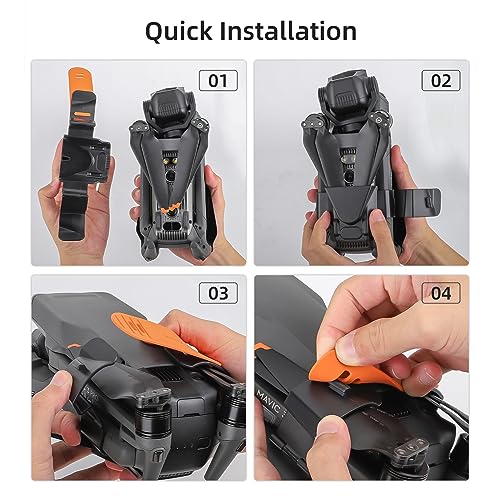 Support d'hélice pour Mavic 3 Pro avec sangle de protection et stabilisateur