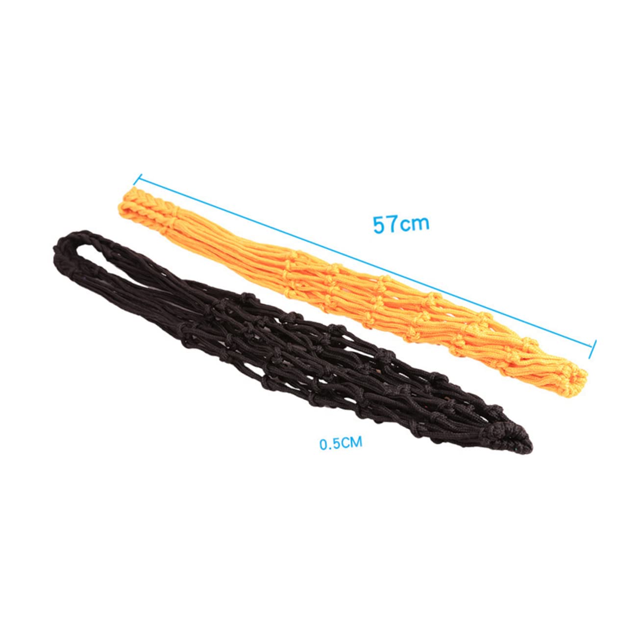 BELLIFFY 2pcs Single Net Bag Portable Football Holding Pouch Volleyball Storage Net Bag for