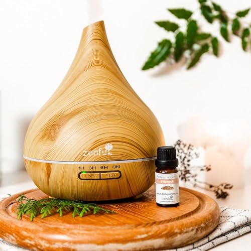 Diffuseur d'aromathérapie Timber Light 550ML pour un salon relaxant - 5