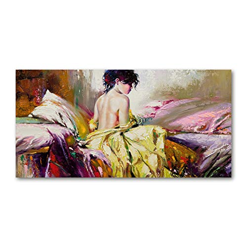 Toile femme à moitié nue pour créer une ambiance boudoir chic dans la chambre
