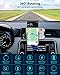 Wireless Car Charger, 10W Qi Fast Charging Auto-Clamping Car Mount Air Vent Phone Holder for iPhone 12 Series/ 11/11 Pro/ 11Pro Max/Xs Max/XS/XR/X/ 8/8P, Samsung S20 /S10 /S9 /S8 /Note10 /Note9