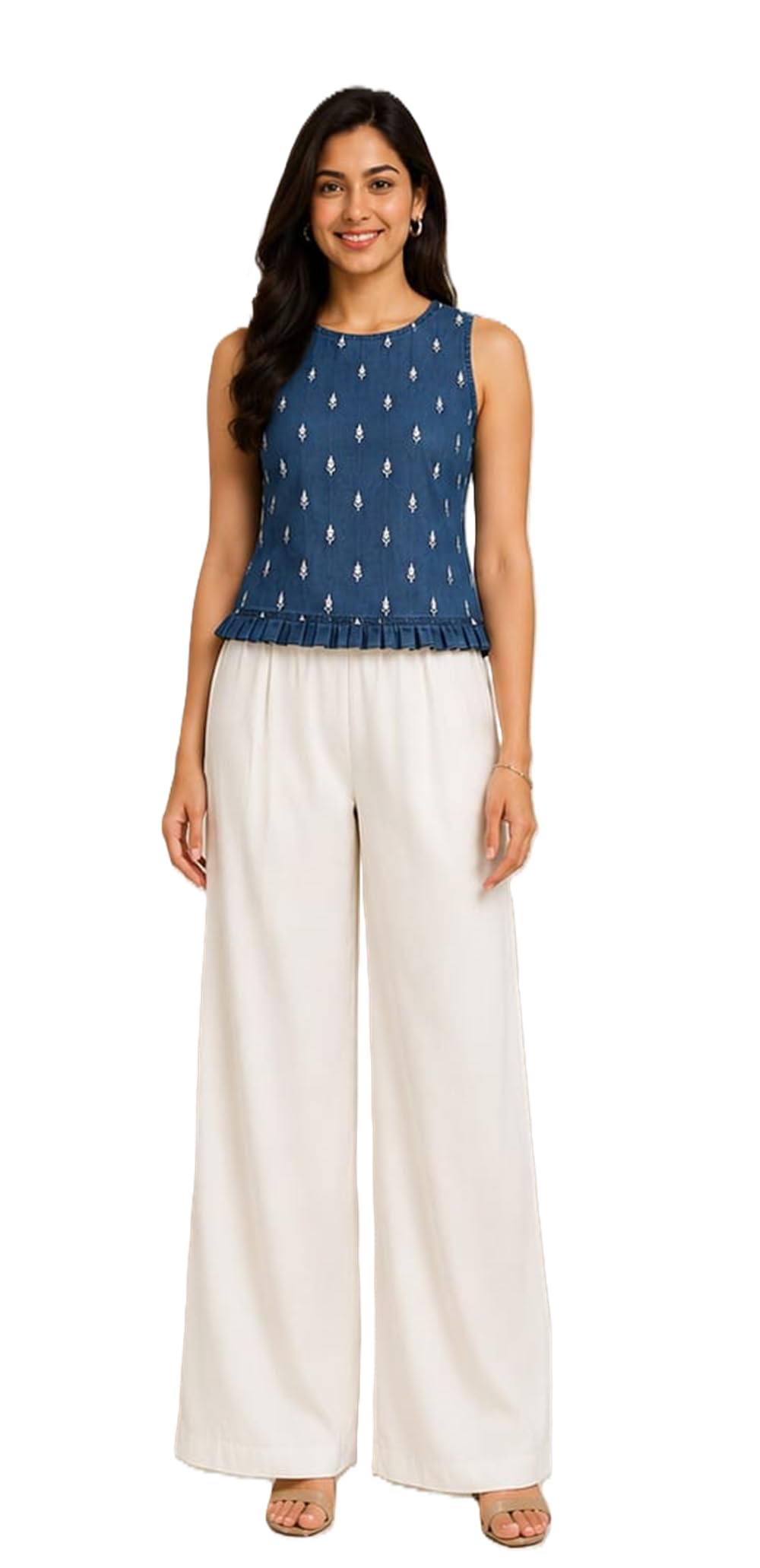 Denim Crop top for Stylish Women-picture-31