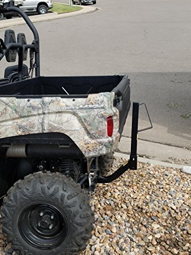 Hornet Outdoors Utv/Atv Quick Adjust Receiver Hitch Spare Tire Carrier Fits 2" Receiver U-4047 (Length 15") #TOP5