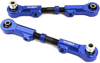 C32586BLUE Billet Machined Steering Turnbuckle Linkages 105mm for Losi 1/5 DBXL-E 2.0 4WD