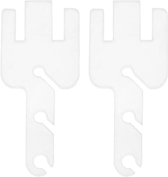 FINBe Addi Knitting Machine tensioner Accessories Adapter for Detachable Yarn tensioner Clear Knitting Machine Addi King and Addi Express Knitting Machine 2pcs