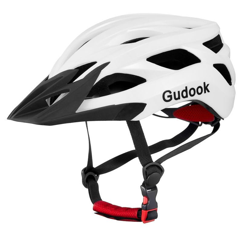Visiera rimovibile: la visiera del casco da bici per adulti può essere rimossa o montata per fornire protezione solare durante la guida, riducendo l'abbagliamento, migliorando la visibilità e dirigendo il flusso d'aria