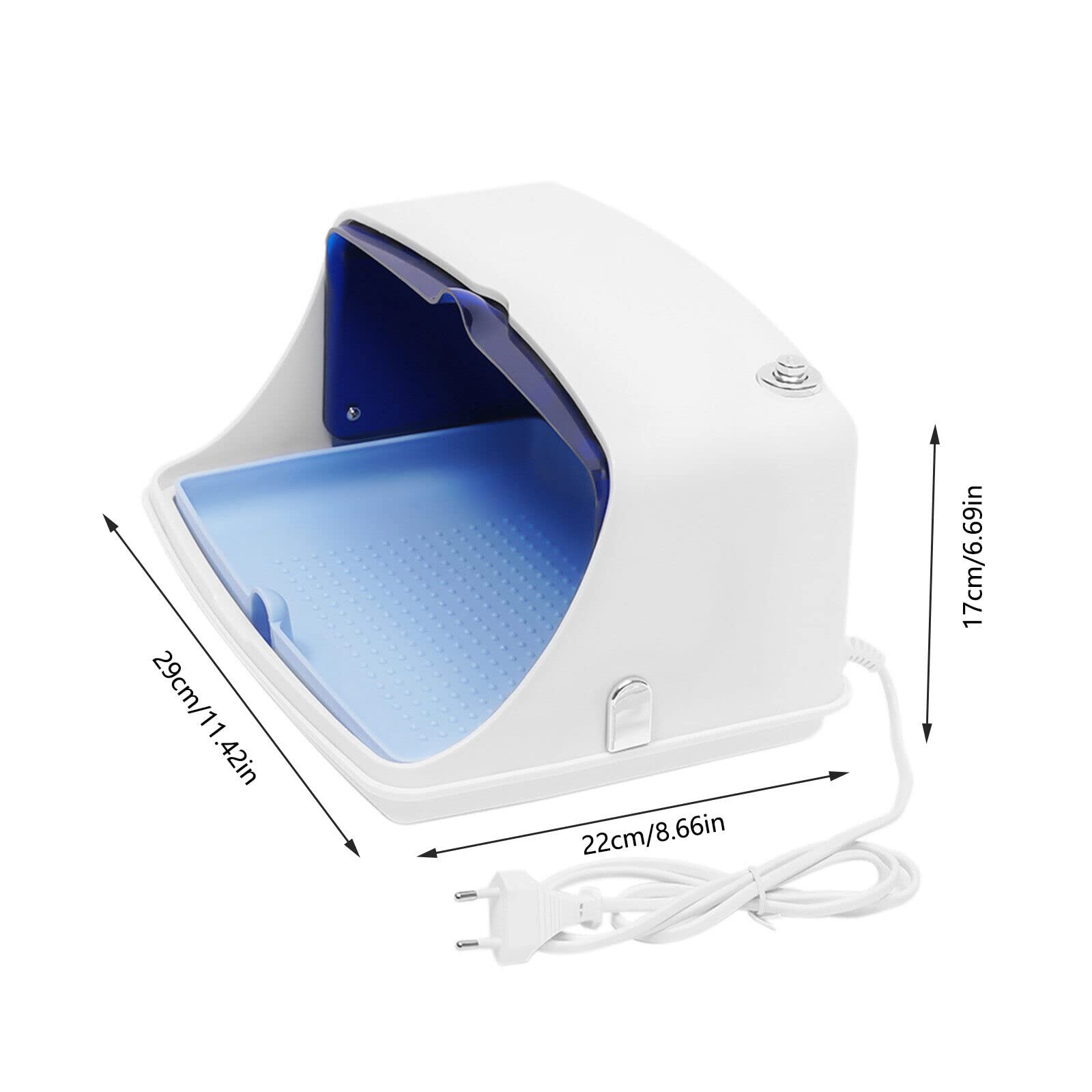 Scatola di disinfezione UV UV LED sterilizzazione Sterilizzatore Salone Unghie con Una Piastra Rimovibile Fornita per Strumenti Manicure