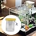 Bothyi Floating Fish Isolation Box Fish Tank Hatching Incubator with Holes Lid Cultivating Container Aquarium Breeder for Guppy Fish, L