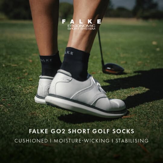 Image of FALKE Women's GO2 Golf Socks for Spiked Shoes, 1 Pair