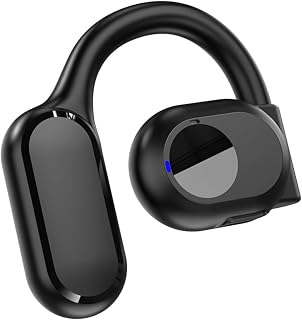 Excefore Open Ear Bluetooth 5.3 Wireless Earbuds with 16.2mm Driver, Single Over-Ear Buds with Earhooks, Built-in Mic, 12H Playtime