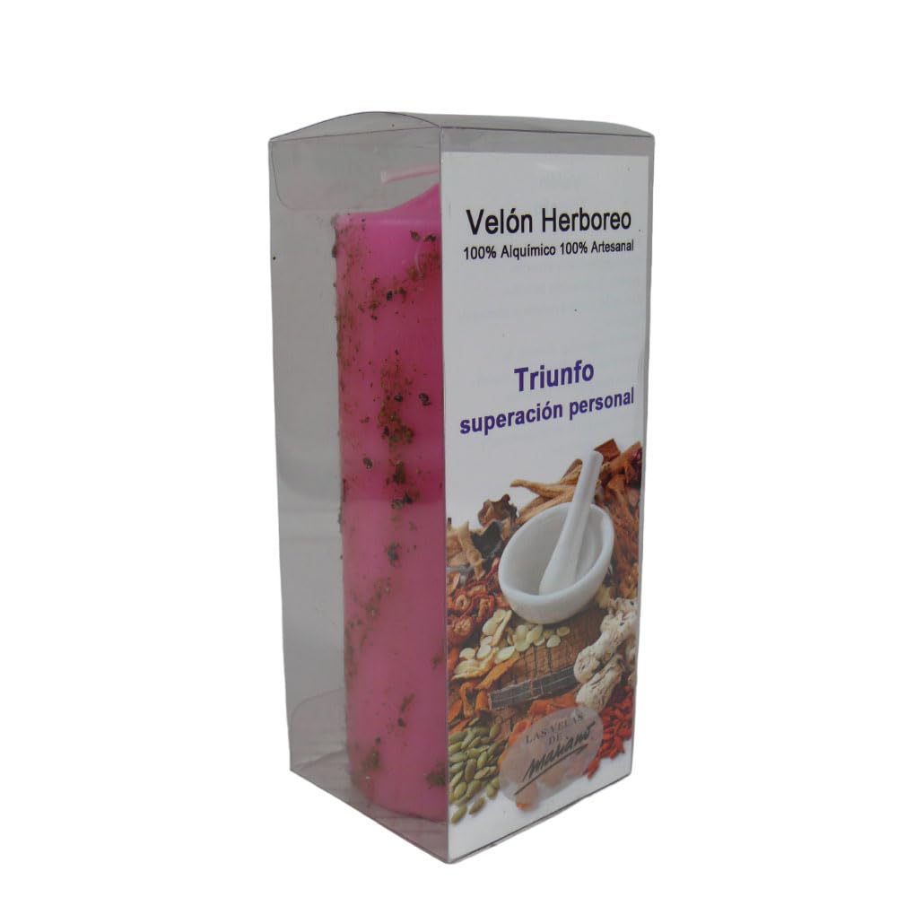 VELON HERBOREO TRIUNFO SUPERACION PERSONAL - VELAS MARIANO - SEPTORUMAGIC
