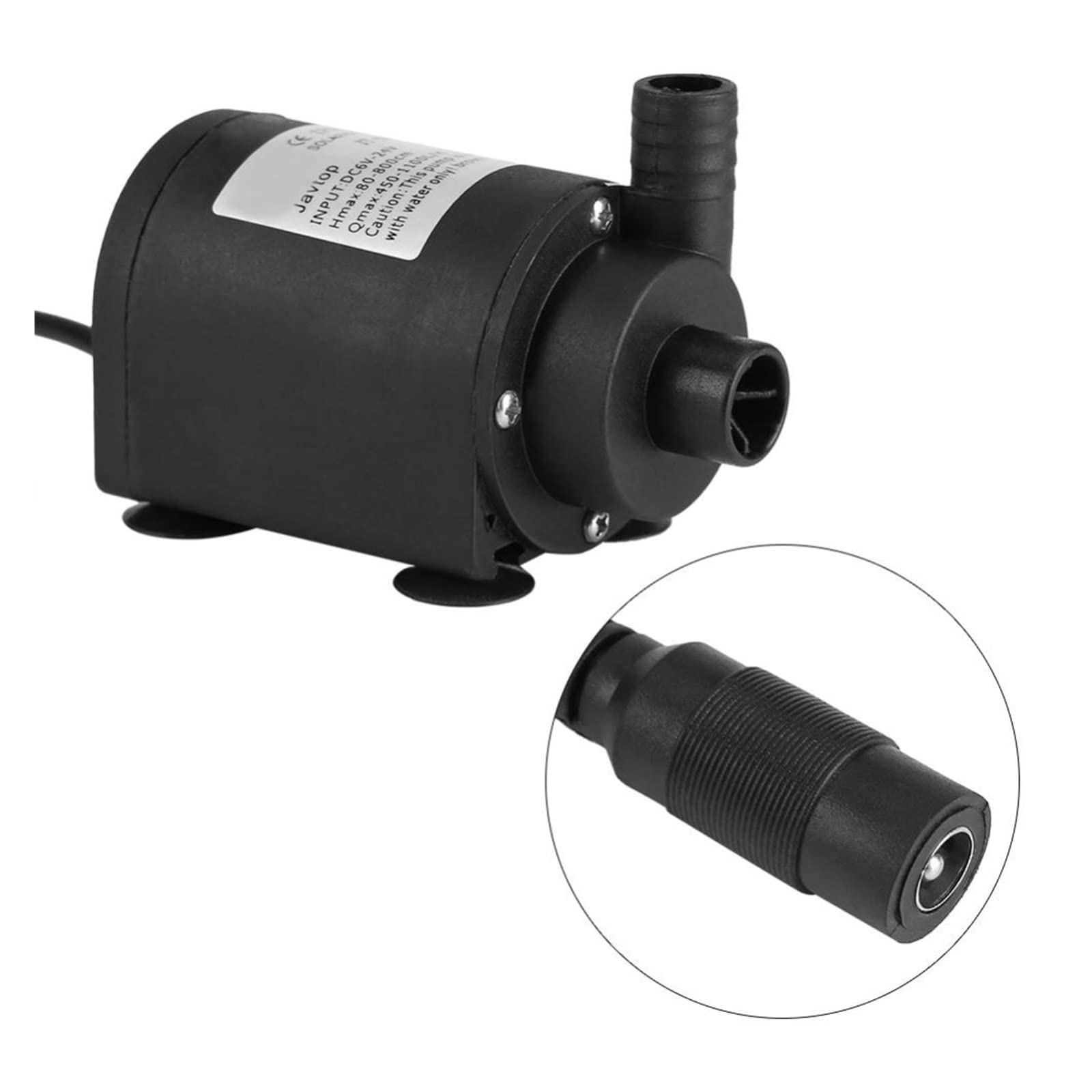 Mini Bomba pequeña DC 24V Bomba de Agua 100 0l/h Bomba de circulación del Motor sin escobillas Solar de Flujo Grande 7m Levante de Bombas de Agua sumergibles a Alta presión
