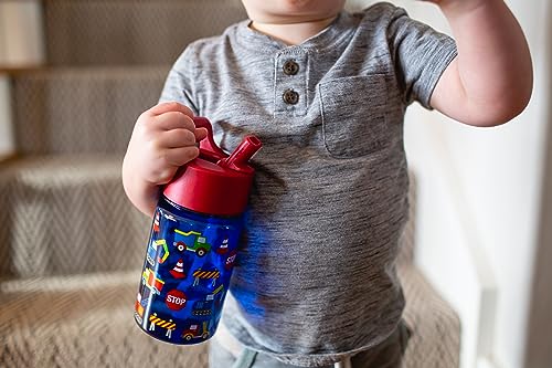 Simple Modern KIDS TRITAN BOTTLES Water Bottle Plastic Bpa-Free Tritan Cup With Leak Proof Straw Lid | Reusable And Durable For Toddlers thumb #5