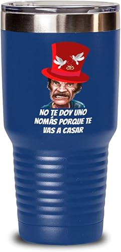 Regalo para matrimonio vaso de vino y blanco no te doy una nomas