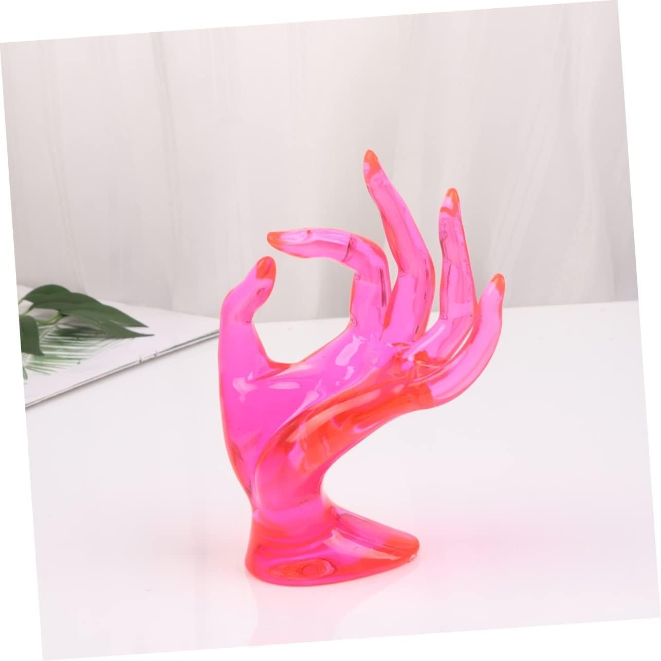 CONGRUI Hand Form Jewelry Display Finger Mannequin Rack For Organization Lightweight And Design Home Travel Use