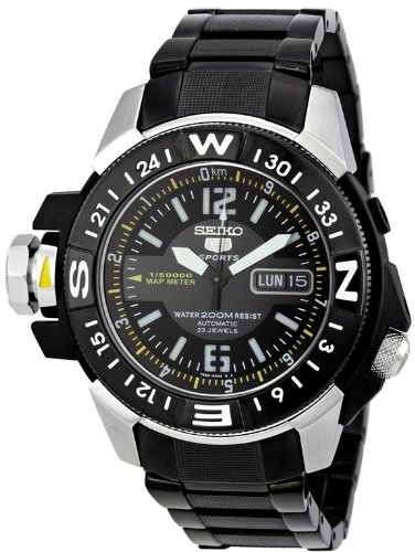 [ZCR[]SEIKO rv 5 200M AUTOMATIC MAP METER I[g}`bN }bv[^[ SKZ231K1 Y [tA]
