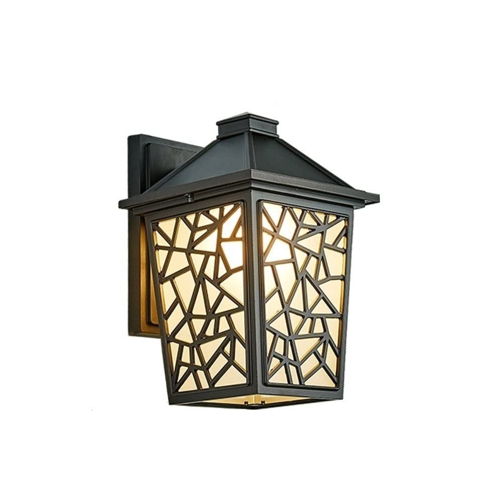 Applique extérieure étanche en alu pour sécuriser le garage