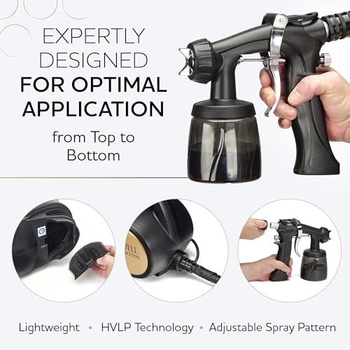 Norvell Spray Tan Machine Kit - Sunless M1000 Mobile HVLP Tanning Airbrush Machine with 8oz Tuscan Plus, Venetian & Dark Solutions – Professional Tanning System with Training Program