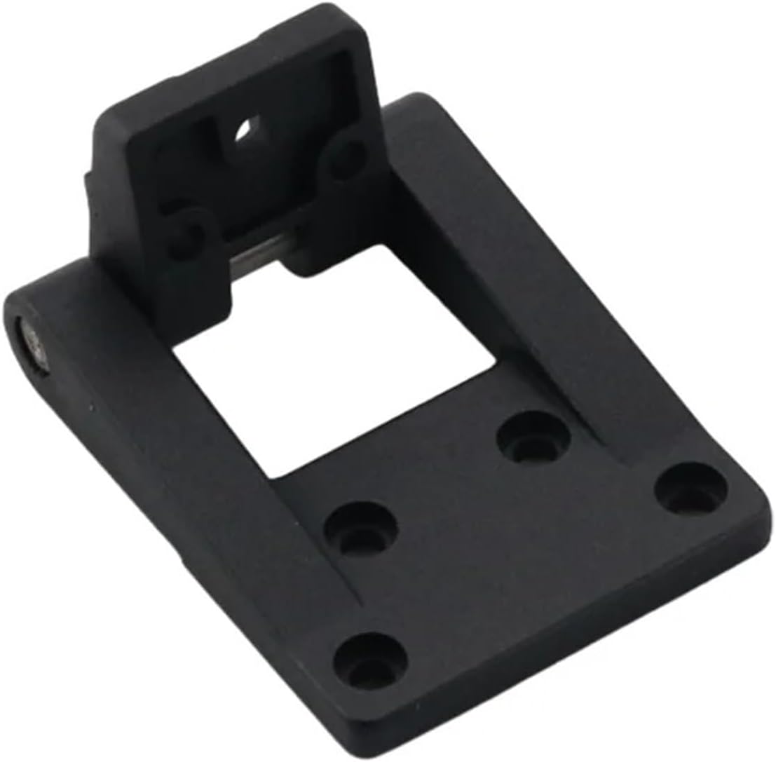 Zinc Alloy Black Hinge Distribution Box Industrial Equipment Cabinet Door Rotating Hardware 1Pcs