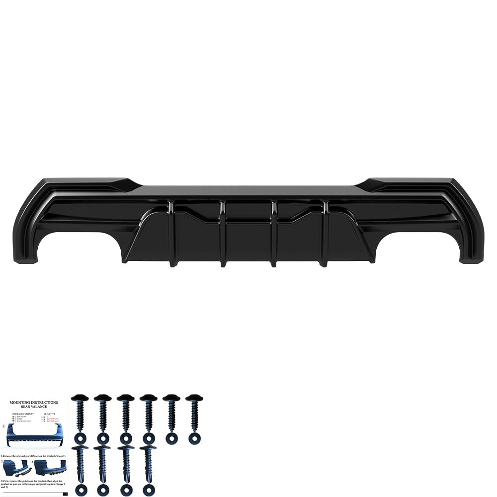 Heckdiffusor kompatibel mit BMW 1er F40 M-Pack/M135i 2019–2024