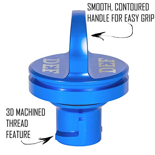 Ronin Factory Combo Pack - Magnetic Diesel Fuel Cap & DEF Cap for Dodge RAM Trucks (2013-2018), The Original Lightweight Design - Thumbnail 4