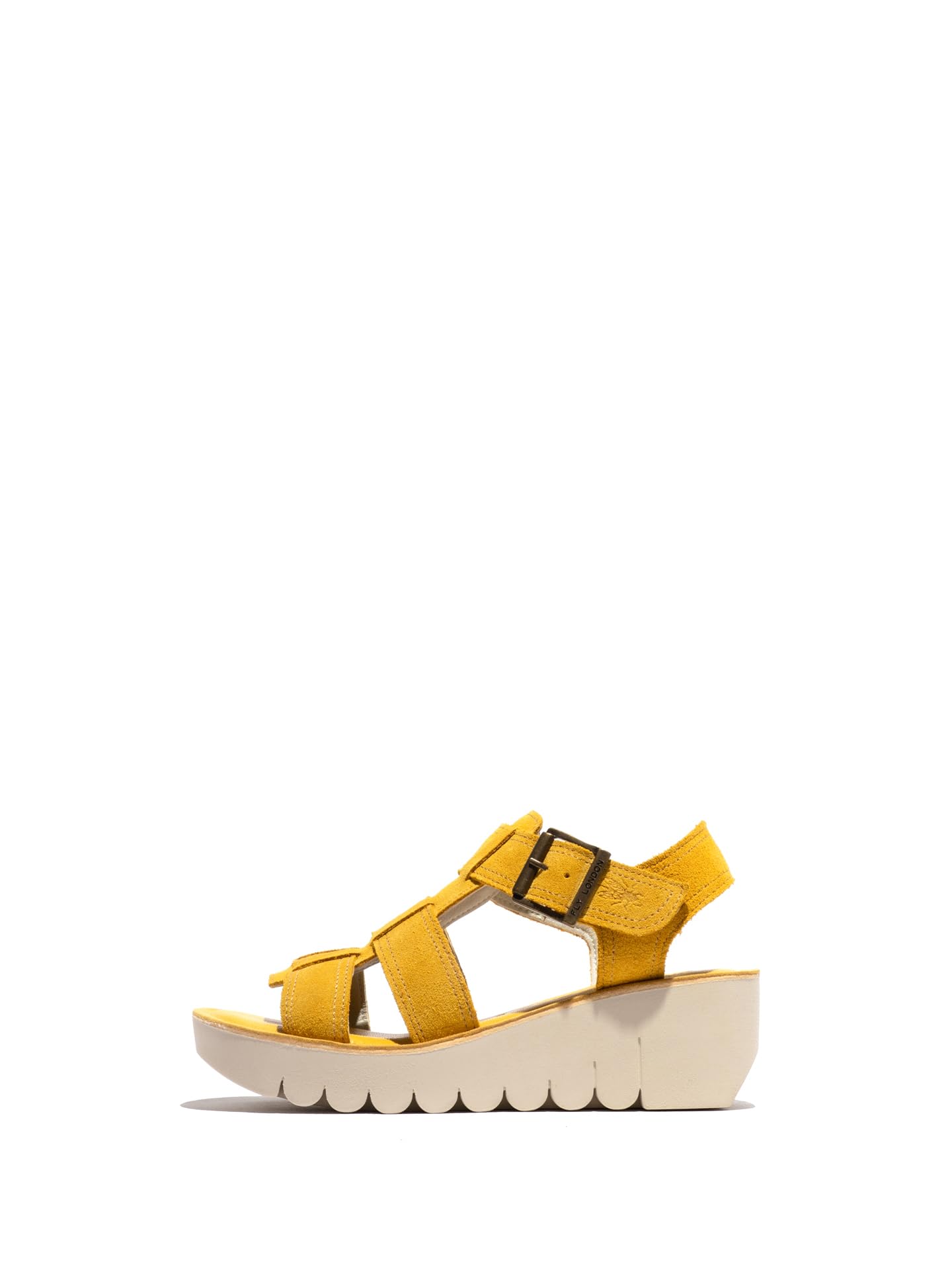 Fly London YUDD236FLY, Sandal Women's Fashion Shoes, YELLOW, 7