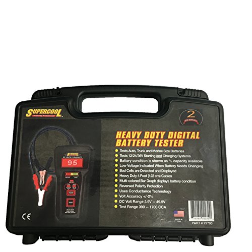 Portable Charging System Analyzer for Auto Batteries & Alternators