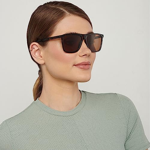 VINCENT CHASE EYEWEAR Unisex Square Polarization Sunglasses (Brown_L) - Image 6
