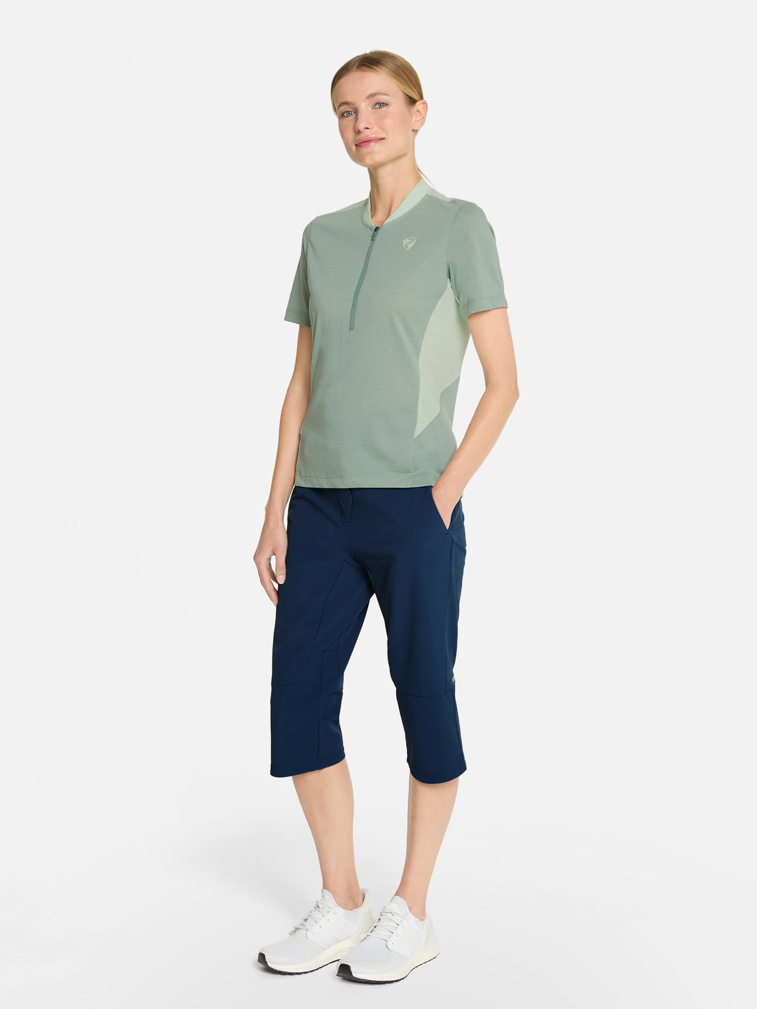 Ziener Nestla - Short de Plein air, de Cyclisme, de randonnée - Respirant, séchage Rapide, élastique - Short de Plein air, de Cyclisme, de randonnée - Respirant, séchage Rapide, élastique - Femme